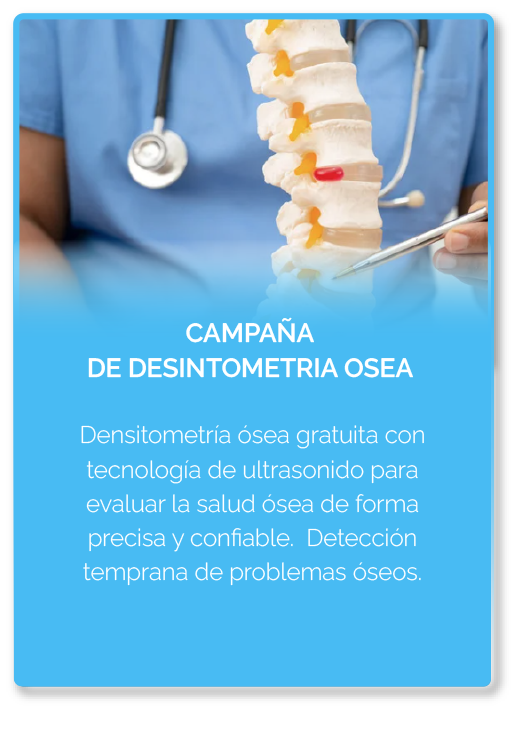 desintometria osea